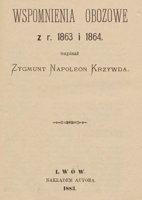 Okładka Wspomnień obozowych